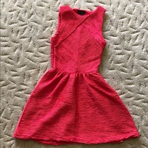 Topshop red dress